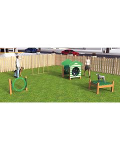 Small Dog Kit - Recycled Plastic - Agility Course
