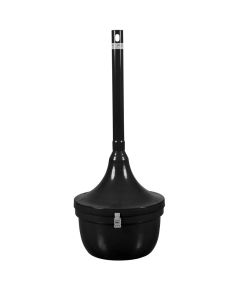 Smokers' Oasis Cigarette Receptacle - Steel - 4.5 Gallon