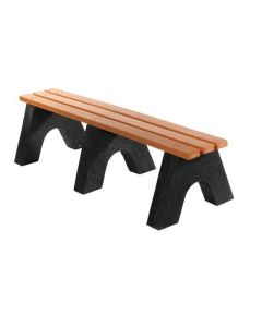 Sport Backless Recycled Plastic Bench