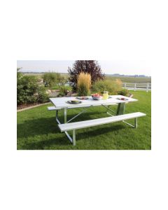 Spruce - Picnic Table - Rectangular - Aluminum Top - ADA Compliant