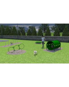 Small Dog Kit Dog Agility Course